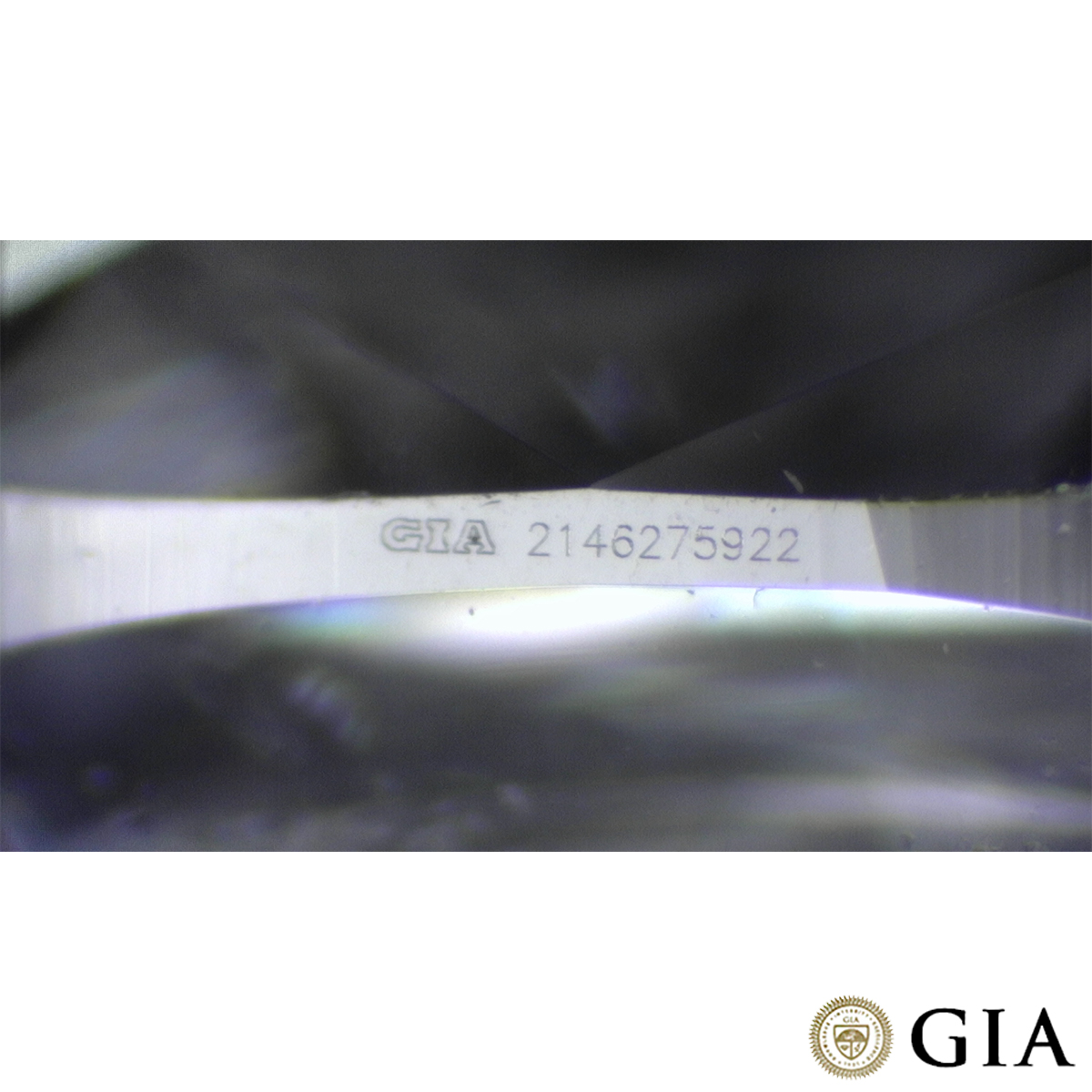 Graff Platinum Cushion Cut Diamond Promise Ring 0.90ct G/VS1